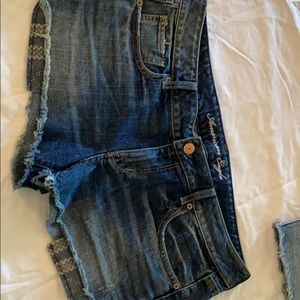 American eagle jean shorts